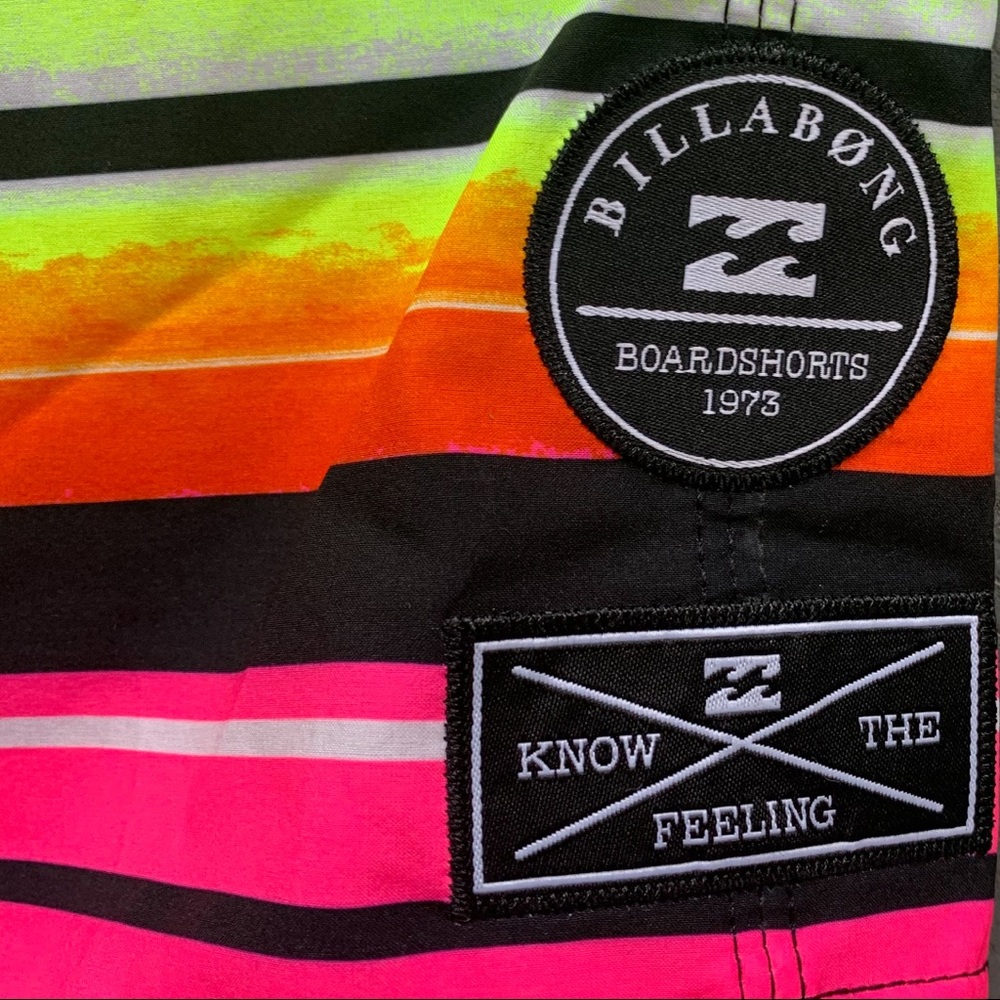 Billabong Platinum Mens Board Shorts Size 34 NWOT - Picture 2 of 7